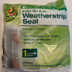 Duck Vinyl Gasket Weatherstrip Seal